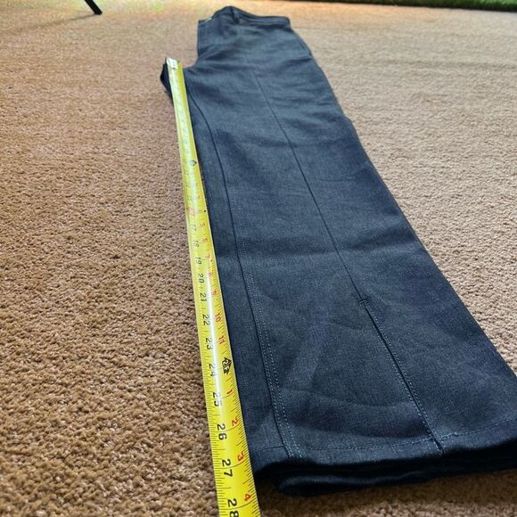 Uniqlo Mens Blue Pinstripe Flat Front Straight Leg Dress Pants Size 34x34‎ - Picture 9 of 10